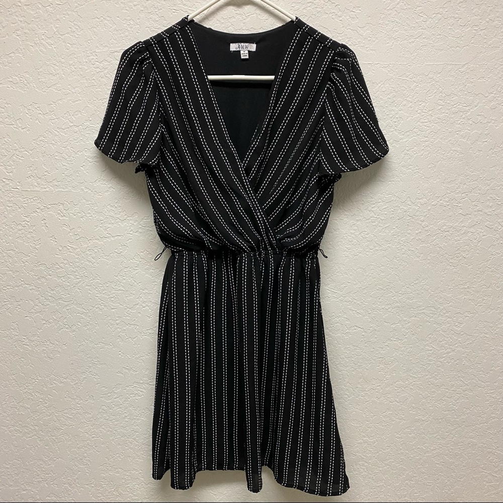 Black Stripe Dress